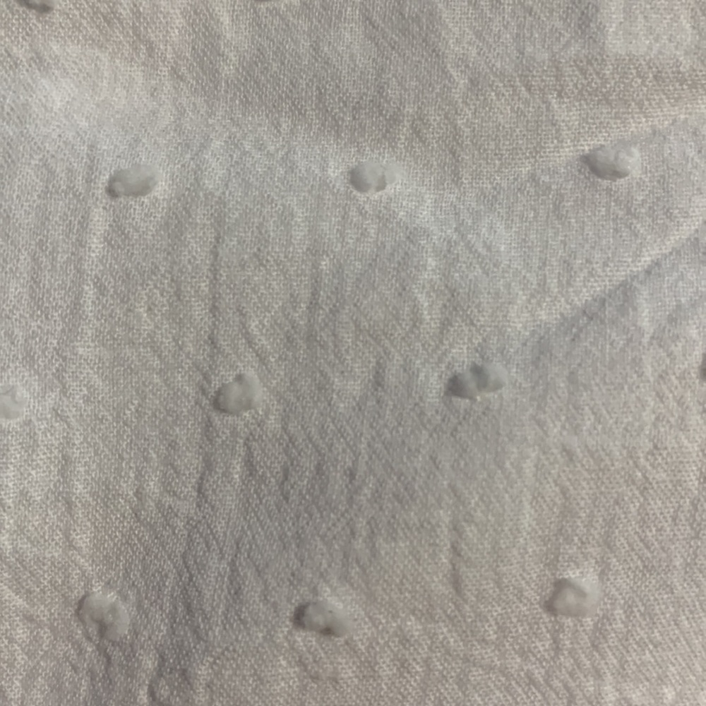 Showpo Women’s White Swiss Dot Mini Wrap Skirt Si… - image 6